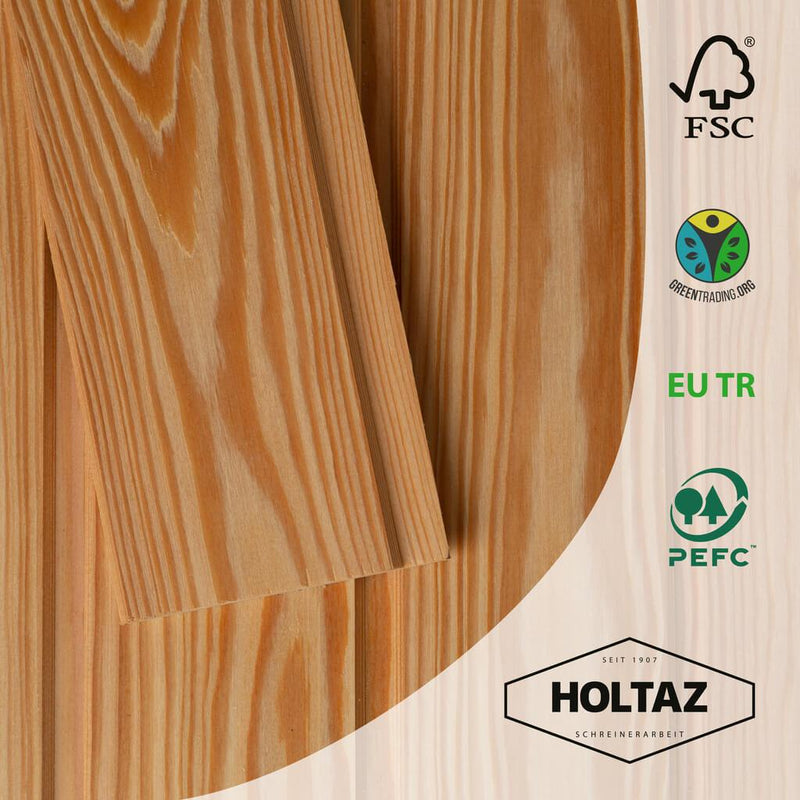 Stuga - Gevelbekleding van hout
