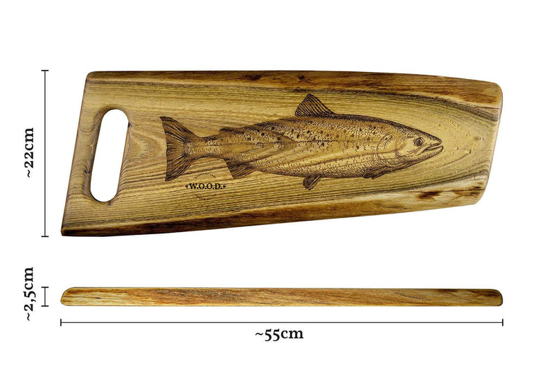 Riba - Planche de service de poisson