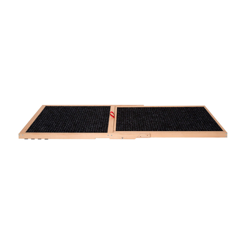 Dog ramp for the car - height adjustable